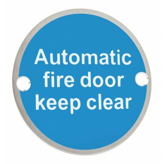 Automatic Fire Door Keep Clear