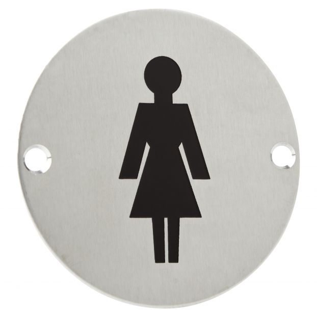 Engraved Female Sign